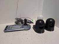 Ip-besturingspaneel, sony, rm-ip10, met 3x ptz camera, sony srg-300se - afbeelding 1 van  7