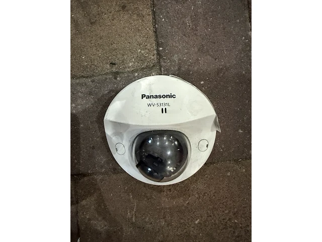 Ip-domecamera, panasonic, wv-s3131l, wit - afbeelding 1 van  2