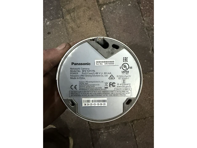 Ip-domecamera, panasonic, wv-s3131l, wit - afbeelding 2 van  2