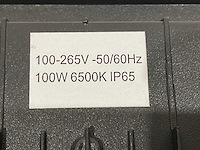 Ip66 - led breedstraler 100 watt (4x) - afbeelding 7 van  7