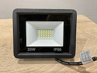 Ip66 - led breedstraler 20 watt (10x) - afbeelding 6 van  8