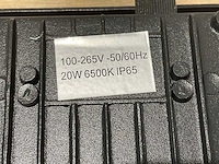 Ip66 - led breedstraler 20 watt (10x) - afbeelding 8 van  8