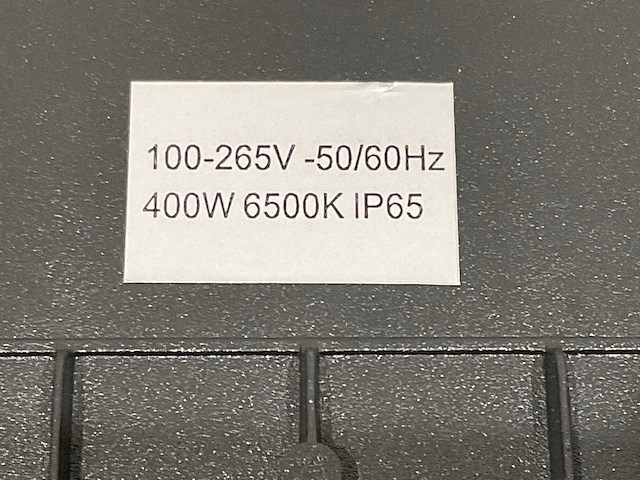 Ip66 - led breedstraler 400 watt (5x) - afbeelding 7 van  7