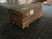 Ipé country grade planken geschaafd 1000-1550x90x27mm (207x) - afbeelding 2 van  3