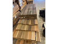 Ipé country grade planken geschaafd 1250-4300x120x21mm (140x) - afbeelding 3 van  3