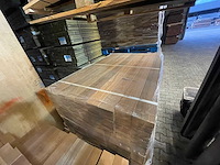 Ipé country grade planken geschaafd 1250x90x27mm (216x) - afbeelding 1 van  3