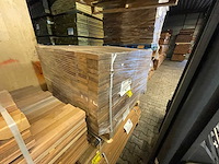 Ipé country grade planken geschaafd 1250x90x27mm (216x) - afbeelding 2 van  3