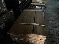 Ipé country grade planken geschaafd 1550x90x27mm (207x) - afbeelding 1 van  3