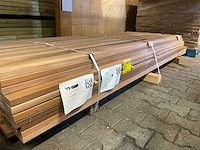 Ipé country grade planken geschaafd 2450-2750x90x27mm (108x) - afbeelding 1 van  3