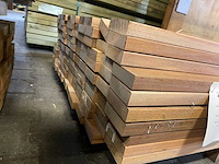 Ipé country grade planken geschaafd 2450-2750x90x27mm (108x) - afbeelding 2 van  3