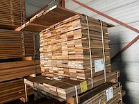 Ipé country grade planken geschaafd 650-1250x120x21mm (305x) - afbeelding 2 van  3