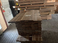 Ipé country grade planken geschaafd 650-1250x120x21mm (305x) - afbeelding 1 van  3