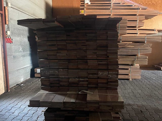 Ipé country grade planken geschaafd 650-1250x120x21mm (305x) - afbeelding 3 van  3