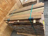 Ipé country grade planken geschaafd 650-1250x70x21mm (589x) - afbeelding 1 van  3