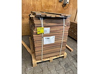 Ipé country grade planken geschaafd 650-1250x70x21mm (589x) - afbeelding 2 van  3