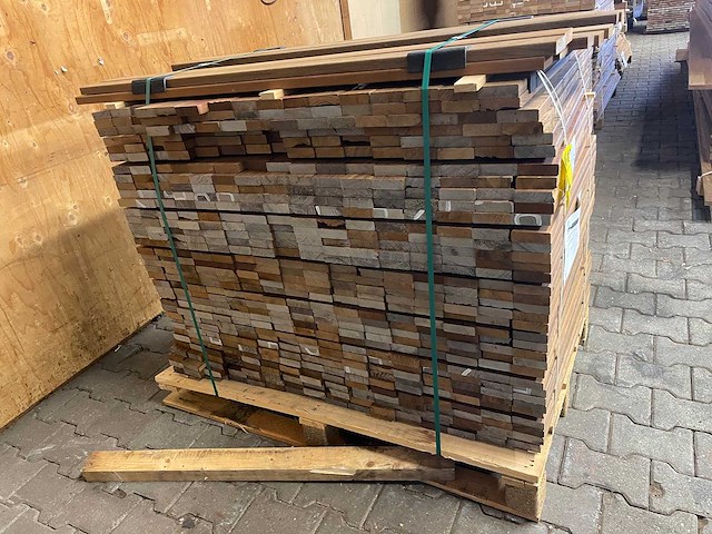 Ipé country grade planken geschaafd 650-1250x70x21mm (589x) - afbeelding 3 van  3