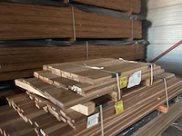 Ipé country grade planken geschaafd 650-1550x90x21mm (70x) - afbeelding 2 van  3