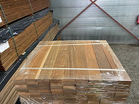 Ipé country grade planken geschaafd 650-950x90x27mm (432x) - afbeelding 1 van  3