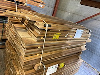 Ipé country grade planken geschaafd 950-1550x120x21mm (160x) - afbeelding 2 van  3