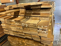 Ipé country grade planken geschaafd 950-1550x120x21mm (160x) - afbeelding 3 van  3