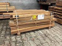 Ipé country grade planken geschaafd 950-1550x120x21mm (160x) - afbeelding 2 van  3
