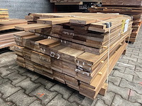 Ipé country grade planken geschaafd 950-1550x120x21mm (160x) - afbeelding 3 van  3