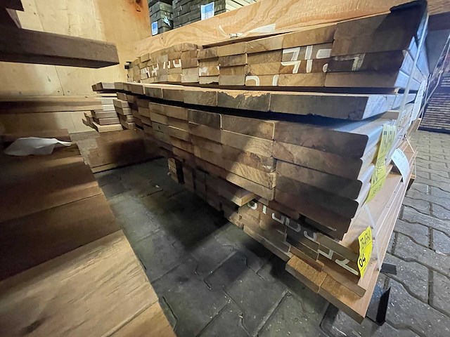 Ipé country grade planken geschaafd 950-1550x90x21mm (162x) - afbeelding 3 van  3