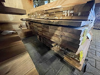 Ipé country grade planken geschaafd 950-1550x90x21mm (162x) - afbeelding 3 van  3