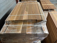 Ipé country grade planken geschaafd 950-1550x90x27mm (171x) - afbeelding 1 van  3