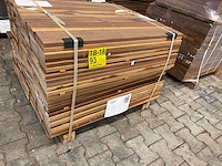 Ipé country grade planken geschaafd 950x120x21mm (182x) - afbeelding 2 van  3