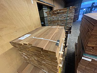 Ipé country grade planken geschaafd 950x90x27mm (207x) - afbeelding 1 van  3