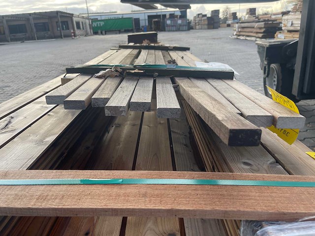 Ipé latten geschaafd 2150x45x21mm (10x) - afbeelding 3 van  3