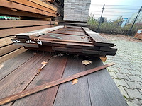 Ipé planken fijnbezaagd 1850x130x27mm (16x) - afbeelding 3 van  3