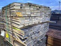 Ipé planken fijnbezaagd 350-950x80x27mm (808x) - afbeelding 2 van  3