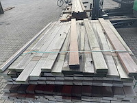 Ipé planken geschaafd 1250x70x25mm (252x) - afbeelding 1 van  3