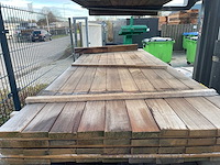 Ipé planken geschaafd 2150x90x25mm (40x) - afbeelding 1 van  3