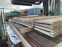 Ipé planken geschaafd 2150x90x25mm (40x) - afbeelding 2 van  3