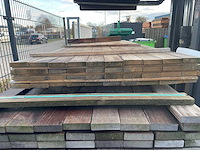 Ipé planken geschaafd 2150x90x25mm (40x) - afbeelding 3 van  3