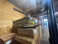 Ipé rhombus profiel 2450-2750x88x21mm (105x) - afbeelding 2 van  3