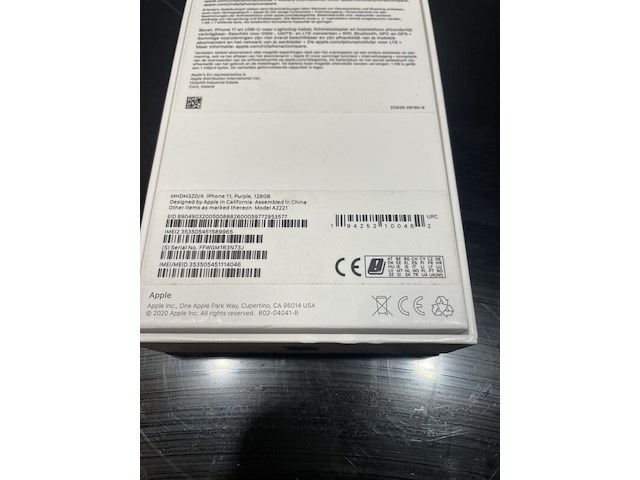 Iphone 11 128gb purple , apple - afbeelding 7 van  8