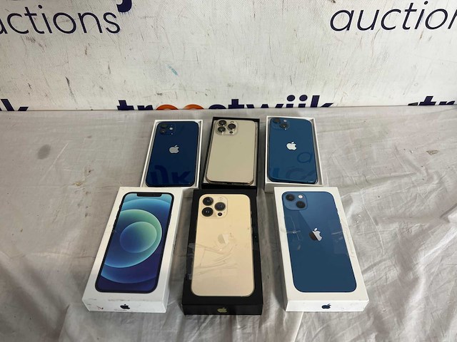 Iphone 12 blauw | iphone 13 pro gold | iphone 13 blauw - afbeelding 2 van  3