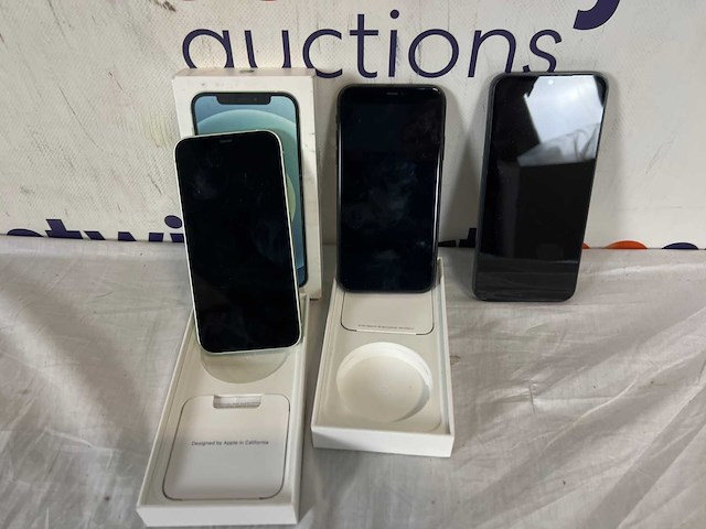 Iphone 12 groen | samsung sm-a145r | iphone 11 zwart - afbeelding 2 van  2