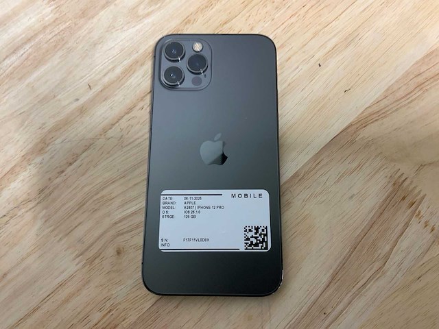 Iphone 12 pro a2407 mobiele telefoon - afbeelding 1 van  6