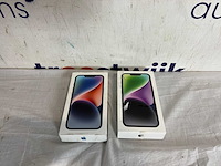 Iphone 14 blauw | iphone 14 zwart - afbeelding 1 van  3
