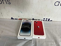 Iphone 14 pro max gold | iphone 13 rood - afbeelding 1 van  2