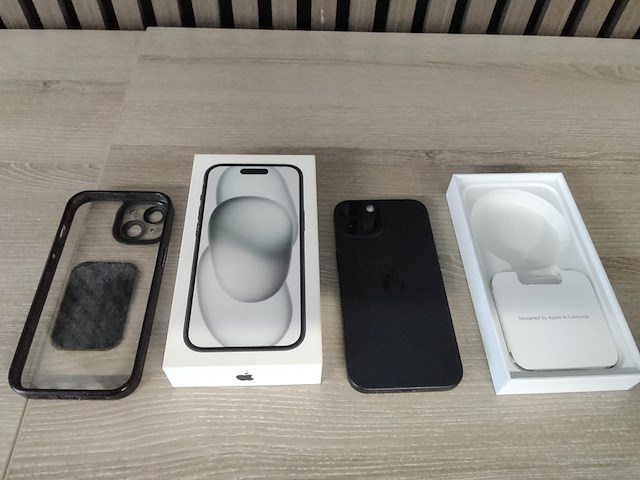 Iphone 15 black, iphone, 15, black - afbeelding 2 van  3