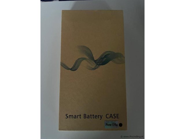 Iphone 15 plus powerbank hoesje - 6800mah - afbeelding 3 van  4