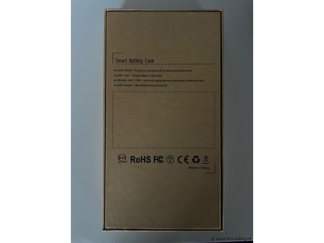 Iphone 15 plus powerbank hoesje - 6800mah - afbeelding 4 van  4