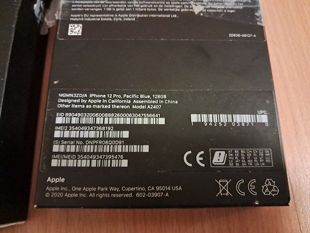 Iphone, apple, 12 pro - afbeelding 7 van  8