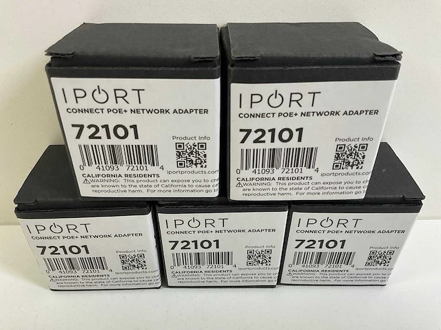 Iport (72101) connect poe+ network adapters (new) (5x) - afbeelding 1 van  8